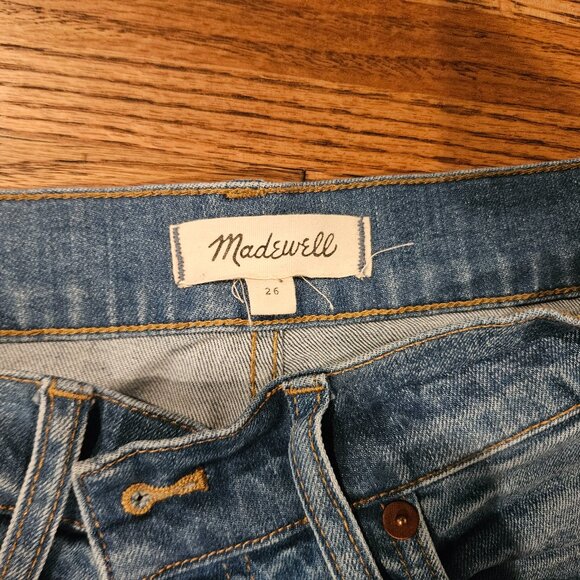 Madewell Button up Jean Shorts - Picture 3 of 4